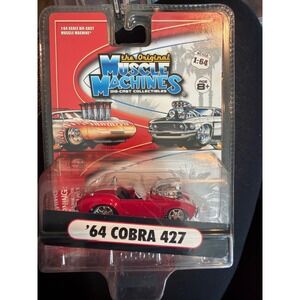 Muscle‎ Machines 64 Cobra 427 Red 1:64 Scale Die-Cast Car Funline 71151 New